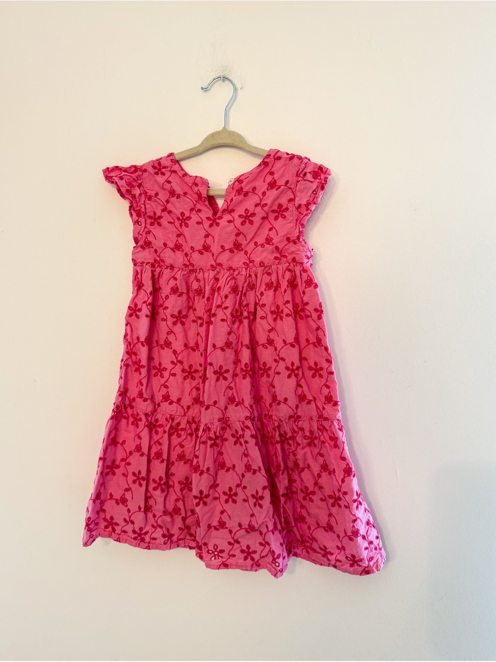 Bisby Embroidered Pink Dress | Girls Size 5